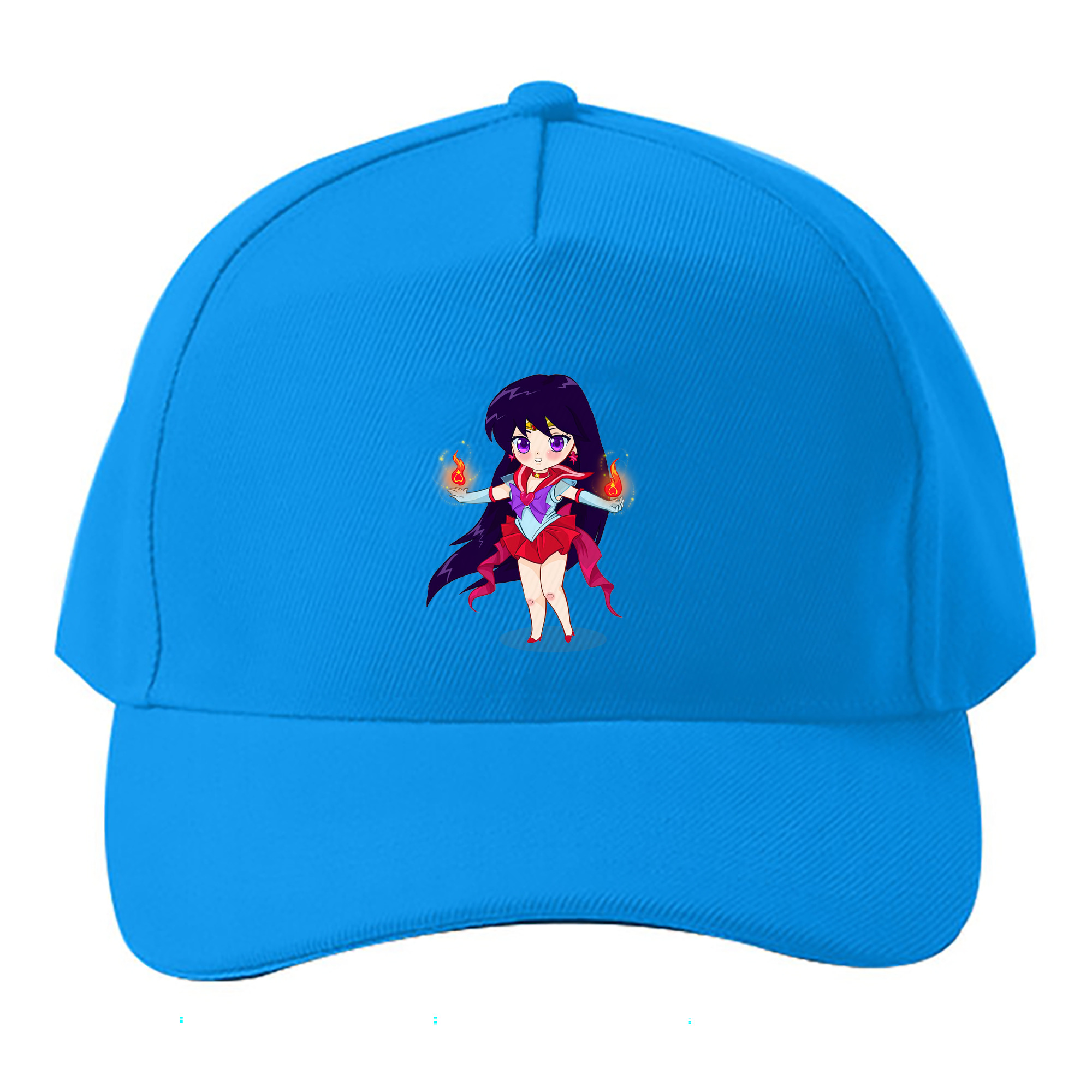 （画像用） 美少女戦士セーラームーン 火野レイ ひの レイ Sailor Moon Hino Rei （セーラーマーズ,Sailor Mars） ベースボールキャップ 綿100％ 男女兼用 帽子 スポーツ